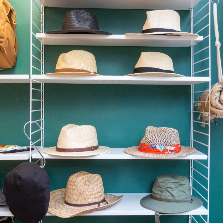 Promotion exceptionnelle - 25% sur les Chapeaux de paille Brixton, Vichy, VICHYVENICE